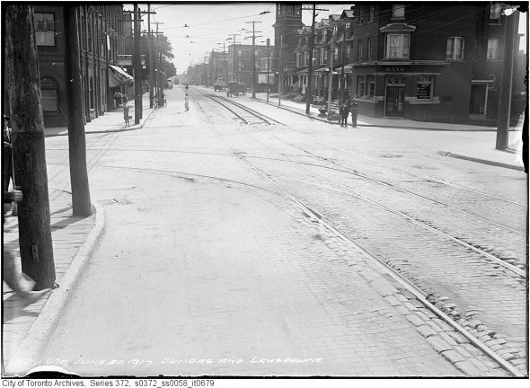 Dundas and Lansdowne/Then and Now